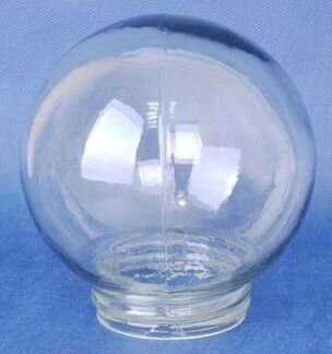 Винтажный стеклянный круглый ретро плафон