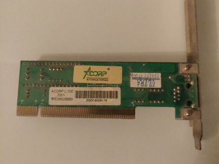 Сетевая плата Acorp L-100