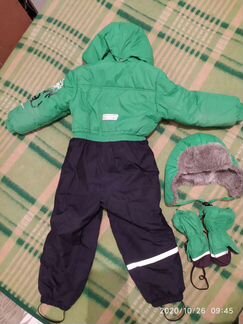 Комбинезон Kerry 110см (+6) с крагами и шапкой