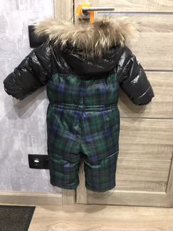Зимний комбинезон pulka 80 размер+зимняя шапка