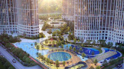 Квартира-студия, 58 м², 5/39 эт.