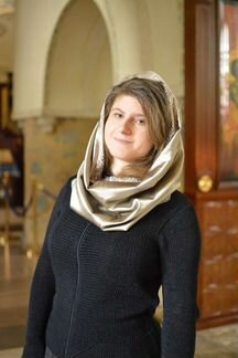 Снуд, неспадающий платок