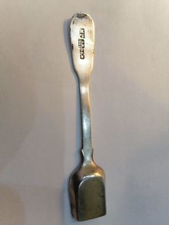 Ложка для соли,серебро 84,Россия,1861 г