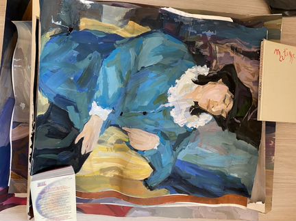 Работы живопись и рисунок