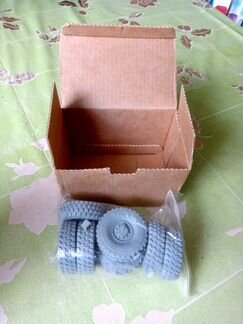 Смоляные колеса на модель 