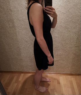 Чёрное платье H&M