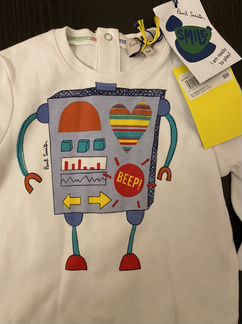 Боди, унисекс, 9 мес.,Paul Smith