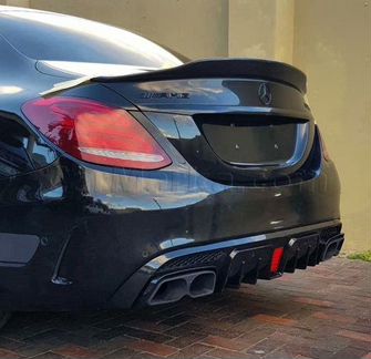 Диффузор w205 brabus style