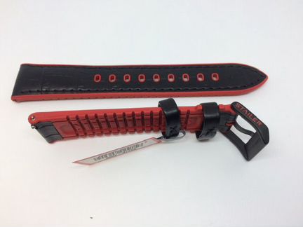 Ремень для часов Stailer Max Sport Black Red 2 20