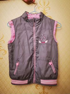 Жилетка двусторонняя (6-8 лет)