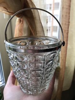 Ведро для льда конфетница СССР