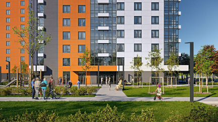 2-к квартира, 55 м², 21/25 эт.