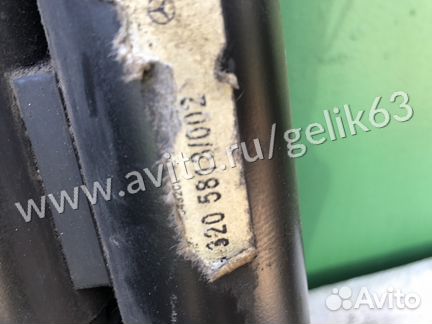 Амортизатор передний Mercedes W164 ML A1643205813