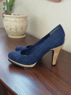 Туфли Marko Tozzi синие, разм 39-40