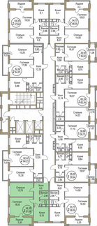 2-к квартира, 57.7 м², 4/19 эт.