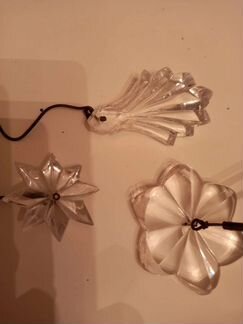 Люстра Хрустальные подвески к чешской люстре 1950х