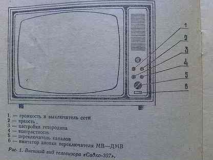 Телевизор рекорд 307 схема