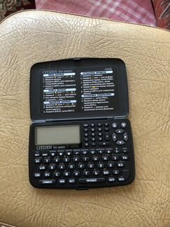 Электронный органайзер и переводчик. Citizen. RX-3