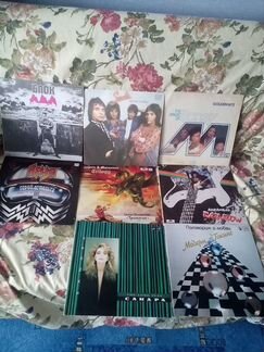 Коллекция виниловых пластинок 80-90-х годов