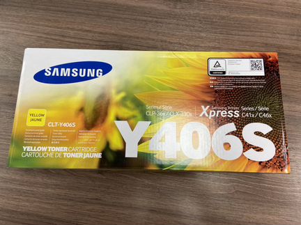 Картридж желтый для samsung (Y406S)