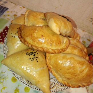 Домашние лепешки самсы на заказ