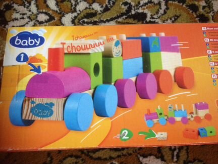 Развивающая игрушка поезд