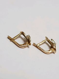 Золотые серьги