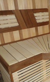 Полок из Абаша 25х95х2000мм