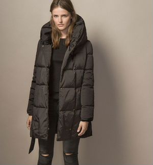 Пуховик женский massimo dutti