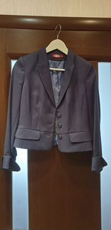Костюм женский деловой с юбкой Б/У размер 42