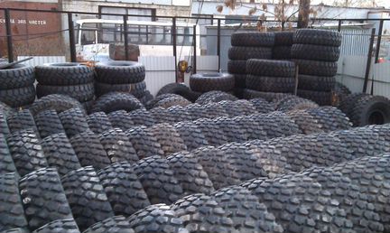 Шины Michelin XZL. Б/У И goodyear