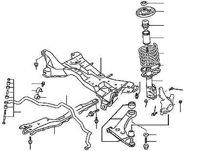 Передняя подвеска митсубиси асх схема
