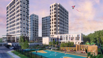Апартаменты-студия, 26.4 м², 3/22 эт.