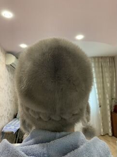 Шапка-ушанка из норки