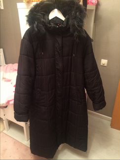 Утеплённое пальто р54