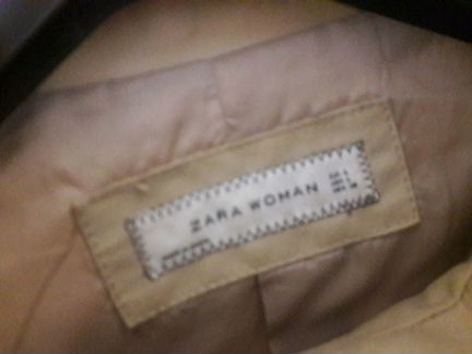 Zara легкая куртка-пиджак с поясом L