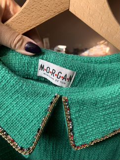 Платье Morgan из Франции новое изумрудное