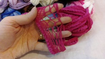 Пряжа петек для шарфиков, 20 м., 100 гр