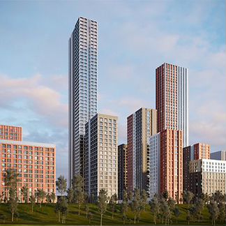 2-к квартира, 62.4 м², 23/52 эт.