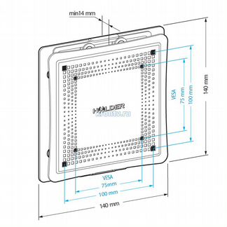 Кронштейн Holder LCD-F1801M-B