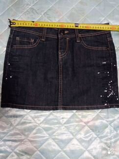 Юбка женская джинсовая colins 42-44