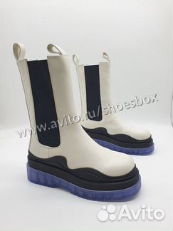 Сапоги bottega на платформе