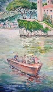 Картина маслом на холсте пейзаж