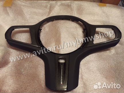 Карбоновая накладка на руль BMW X3 G01