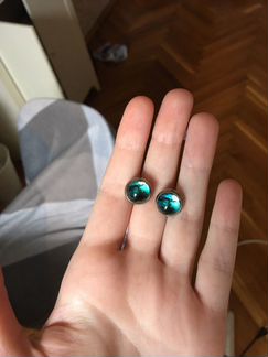 Серьги ручной работы