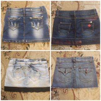 Юбка джинсовая