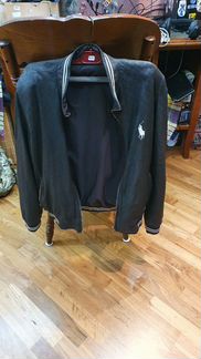 Мужская куртка кожаная ralph lauren