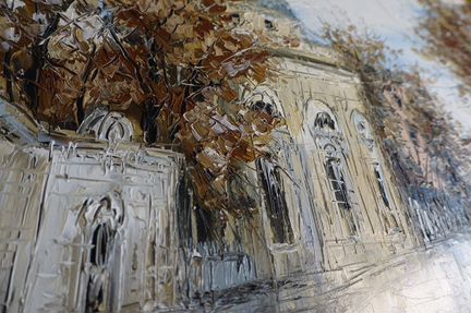 Картина холст,масло30х40. ул Большая Ордынка.2007