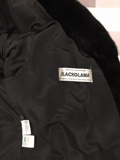 Шуба Blackglama из цельной норки, размер S, состоя