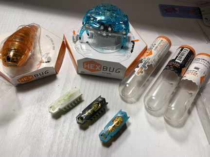 Hex Bug роботы (nano, larva, crab)